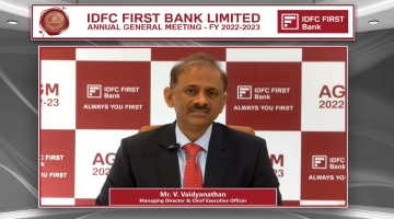 31 Aug, 2023 : IDFC FIRST Bank AGM 2023