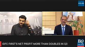 V Vaidyanathan, MD & CEO, IDFC FIRST Bank speaks to Bloomberg Quint on Q3 FY23 results