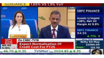 IDFC FIRST Bank MD & CEO, Mr V Vaidyanathan discusses FY24 results on CNBCTV18