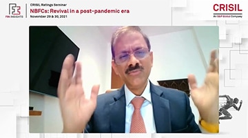 Speech by V Vaidyanathan IDFC FIRST Bank at CRISIL NBFC Post Pandemic Conclave Dec 21