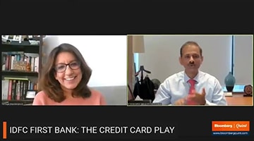 Feb, 2022: V Vaidyanathan, MD & CEO, IDFC First Bank, in conversation with BloombergQuint
