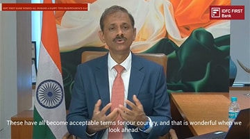#VVaidyanathan | IDFC First Bank wishes all Indians a Happy 75 years of Independence