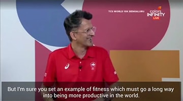 Mr. V Vaidyanathan Chat with Gautam Bhimani at TCSWorld10K (Bengaluru 2022)