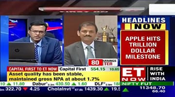  03 Aug, 2018: V. Vaidyanathan Speaks On Lower Credit Costs Aiding Profit