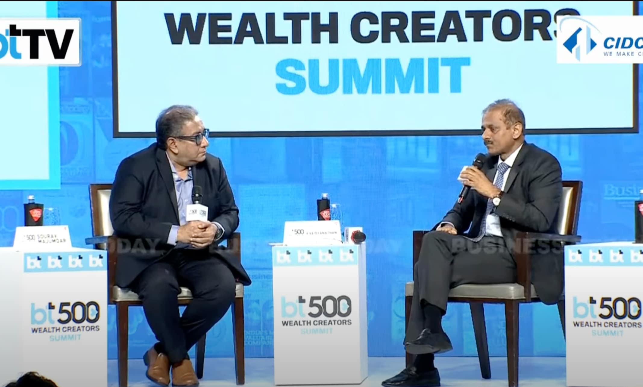 13 Dec, 2023 : Business Today | Closing Fireside chat | Sourav Majumdar with IDFC FIRST Bank MD & CEO V Vaidyanathan