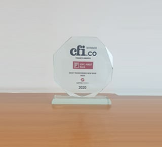 Most Transformed New Bank 