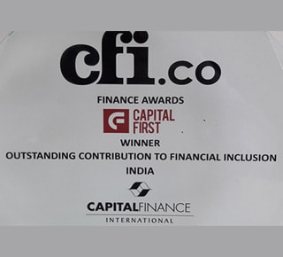Outstanding Contribution To Financial Inclusion India