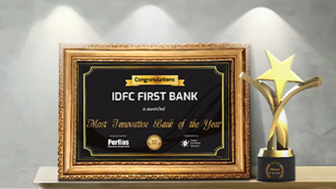 IDFC FIRST Bank won Most Innovative Bank award