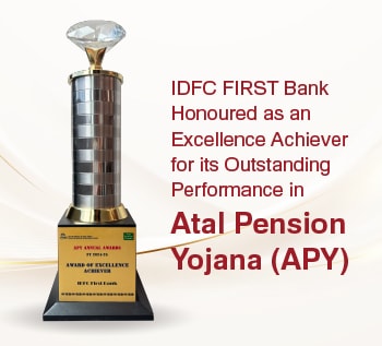 Award for Excellence Achiever Bank