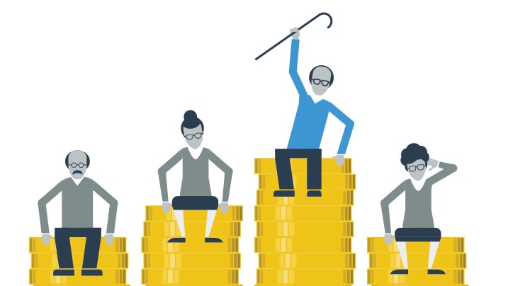 Can a pensioner convert their Savings Account into a Pension Account?