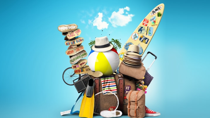 huge pile of things for the holiday