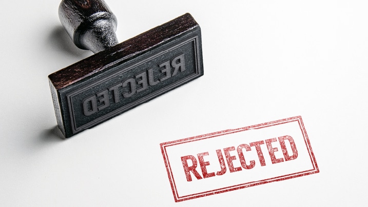 Top Reasons why  credit card application is rejected