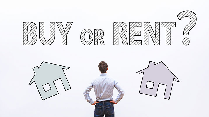 Buying vs renting a house