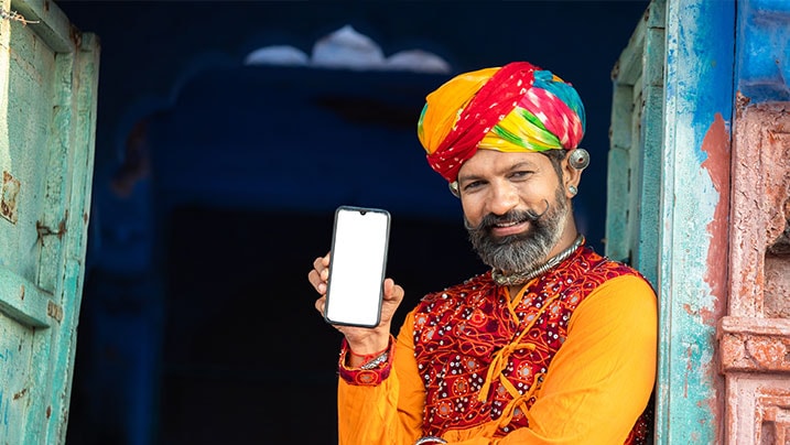 mobile banking in rural india