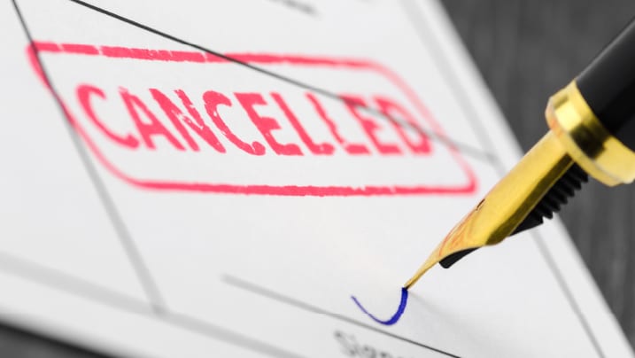 Impact of personal loan cancellation