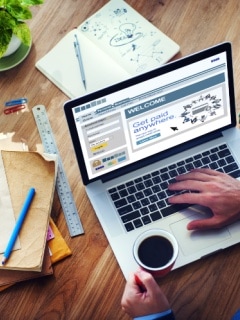 Mobile banking app displaying a digital savings account overview, illustrating the convenience and accessibility of managing finances online.