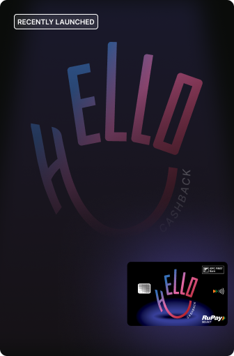 Hello Cashback Credit Card