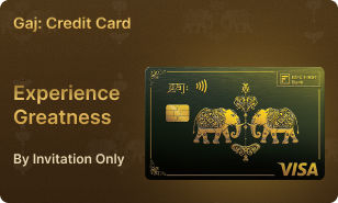 Gaj: Credit Card