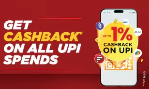 Earn cashback on every UPI Transaction