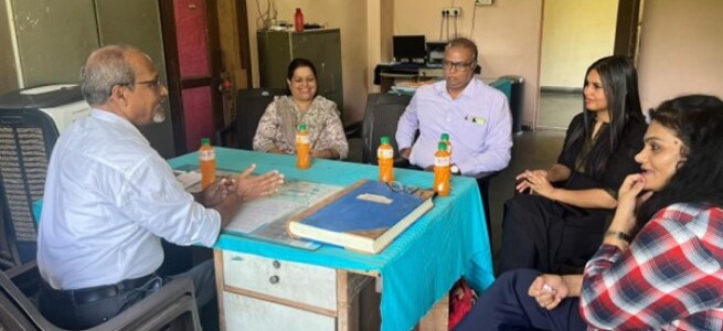 Teacher and Principal Discussion