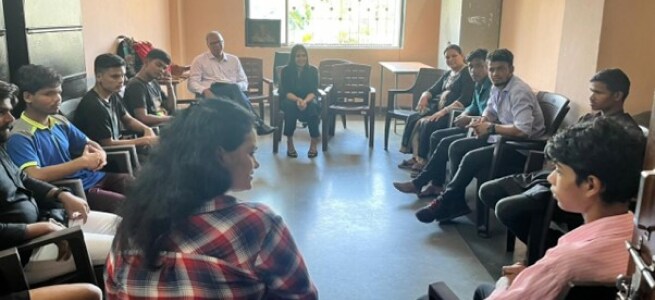 Student and Teacher Discussion