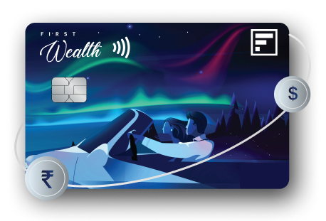 IDFC FIRST Wealth Credit Card card art
