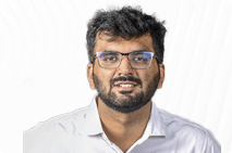 Portrait of Rajan, young entrepreneur