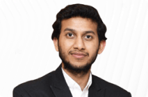 Portrait of Ritesh, young entrepreneur