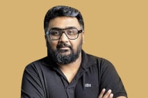 Portrait of Kunal Shah, founder of CRED, mobile version