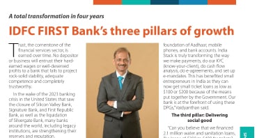 IDFC FIRST Bank's 3 pillars of growth