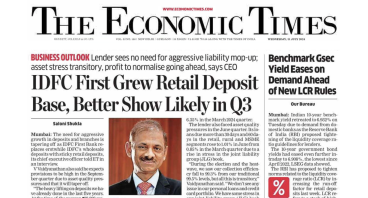 IDFC FIRST Grew Retail Deposit Base, Better Show Likely in Q3