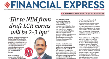 Hit to NIM from draft LCR norms will be 2-3 bps