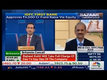V Vaidyanathan, MD & CEO, IDFC FIRST Bank, speaks to CNBC TV18 on 1 year capital planning