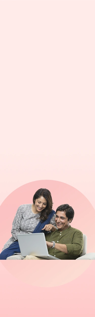 Card banner background for personal loan calculator