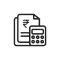 Financial planning assistance icon