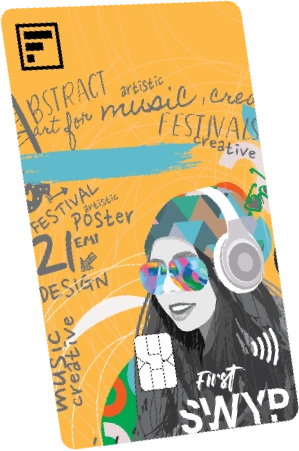 Girl holding a credit card sneak peek