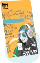 Image of a tracking card