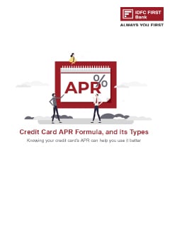 Understanding credit card formula and different APR types