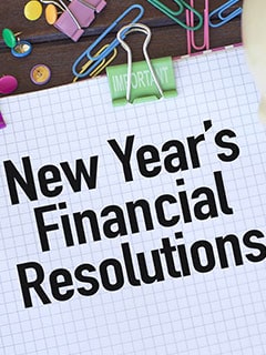 Eight Financial Resolutions for the New Year