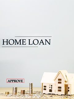 Illustration of steps to get a home loan approved