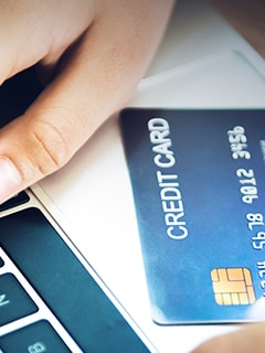 Visual guide on transferring money from credit card to bank account