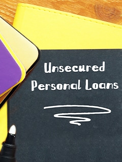 Tips and information for applying for unsecured personal loans, illustrated